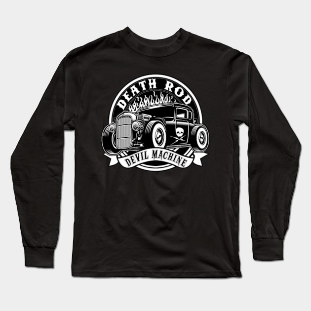 Death Rod Long Sleeve T-Shirt by CosmicAngerDesign